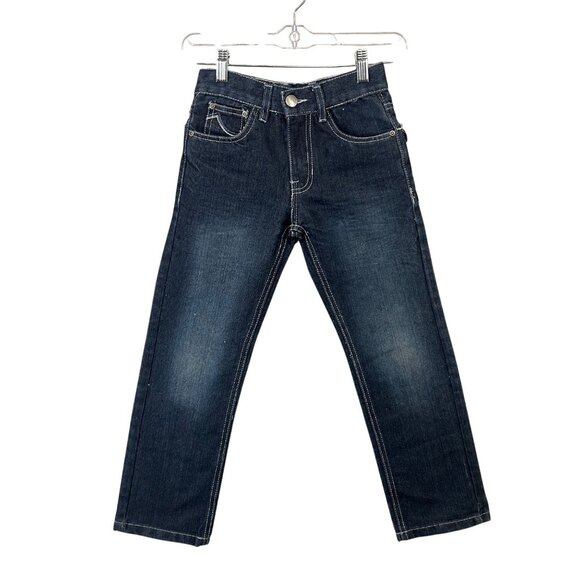 Copper Denim Jeans Boys Size 8 Straight Fit EUC - Picture 1 of 13